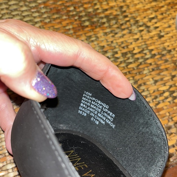 Nine West Shoes Nine West Size Black Flats Nwot Poshmark